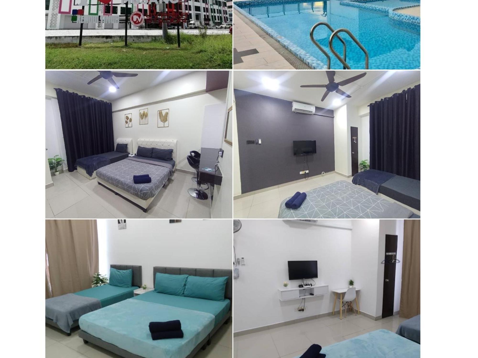 Gr Studio Apartment Kompleks Mutiara Гуа-Мусанг Экстерьер фото